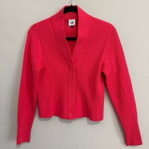 CAbi #4651 Ribbed V-Neck Madame Cardigan Size XS